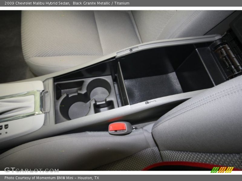 Black Granite Metallic / Titanium 2009 Chevrolet Malibu Hybrid Sedan