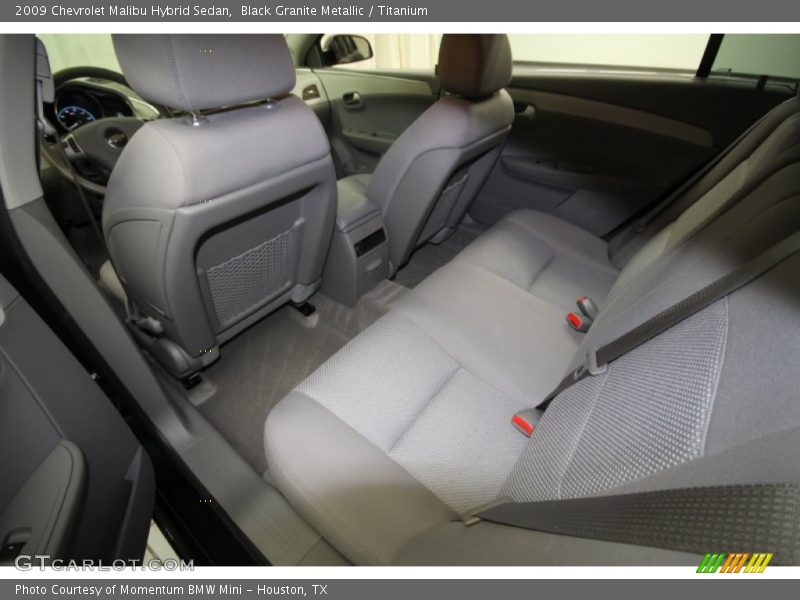 Black Granite Metallic / Titanium 2009 Chevrolet Malibu Hybrid Sedan