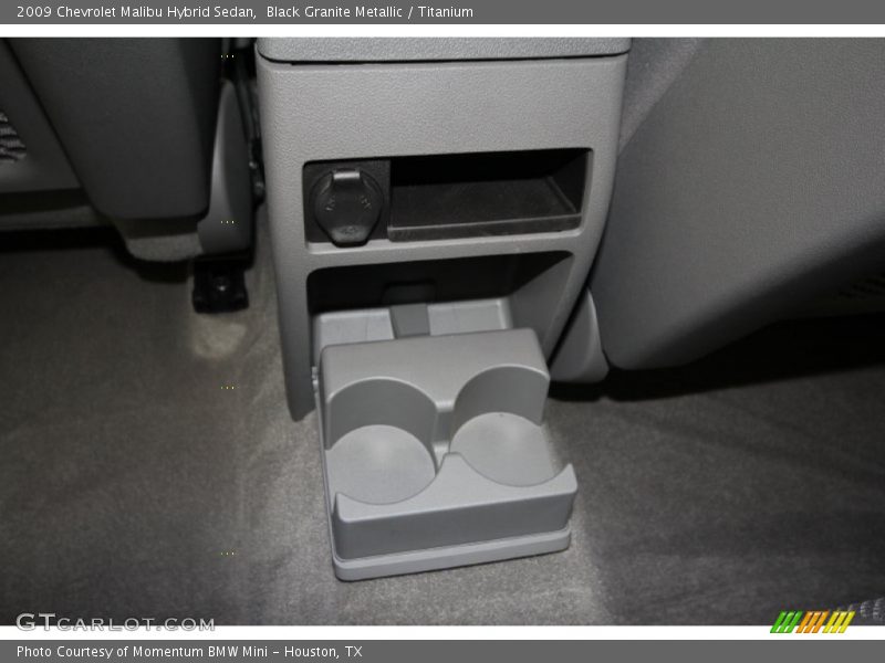 Black Granite Metallic / Titanium 2009 Chevrolet Malibu Hybrid Sedan