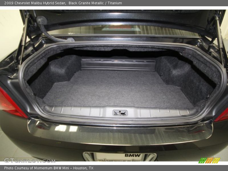 Black Granite Metallic / Titanium 2009 Chevrolet Malibu Hybrid Sedan