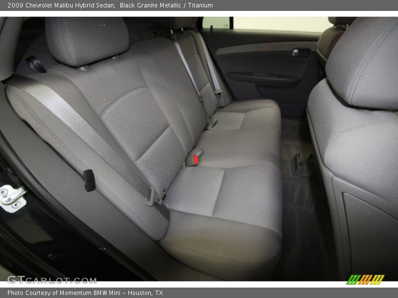 Black Granite Metallic / Titanium 2009 Chevrolet Malibu Hybrid Sedan