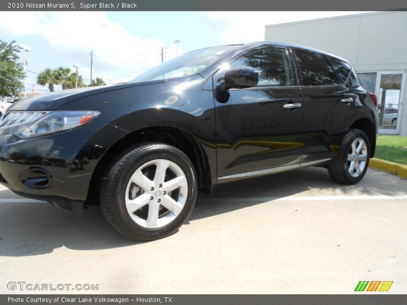 Super Black / Black 2010 Nissan Murano S