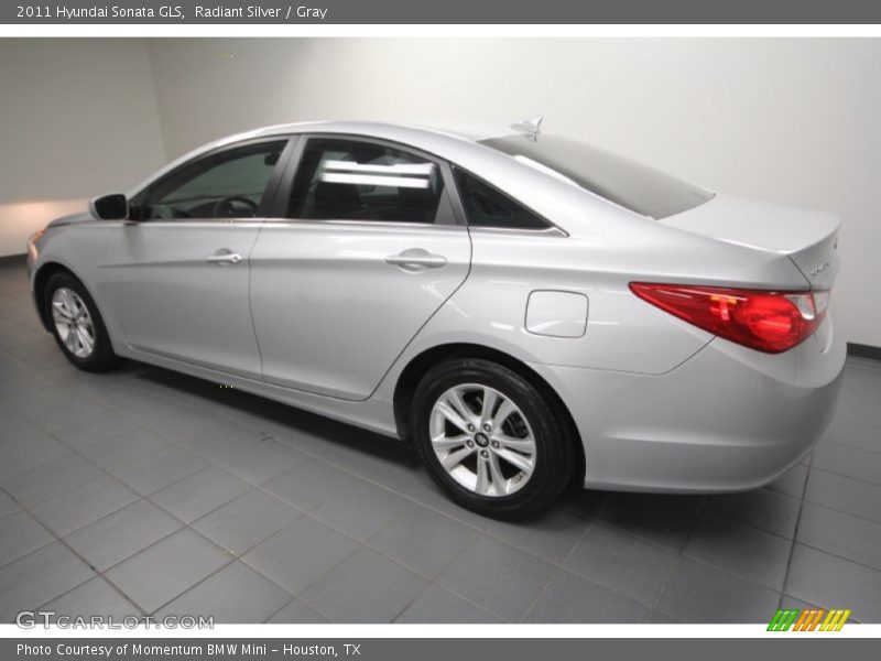 Radiant Silver / Gray 2011 Hyundai Sonata GLS