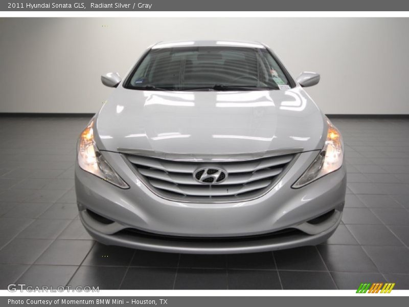 Radiant Silver / Gray 2011 Hyundai Sonata GLS