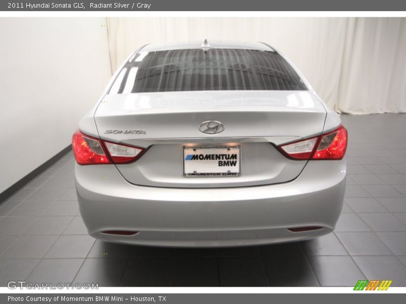 Radiant Silver / Gray 2011 Hyundai Sonata GLS