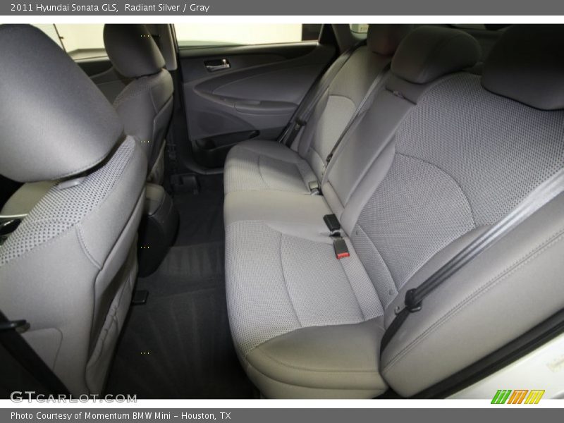 Radiant Silver / Gray 2011 Hyundai Sonata GLS