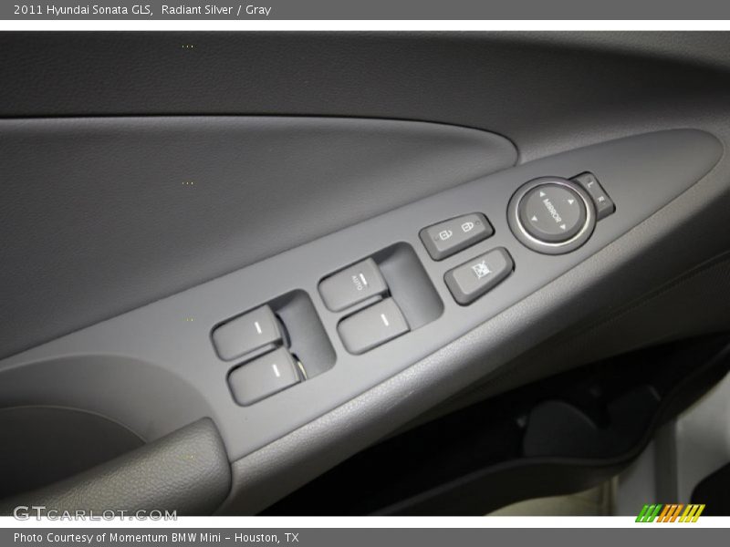 Radiant Silver / Gray 2011 Hyundai Sonata GLS