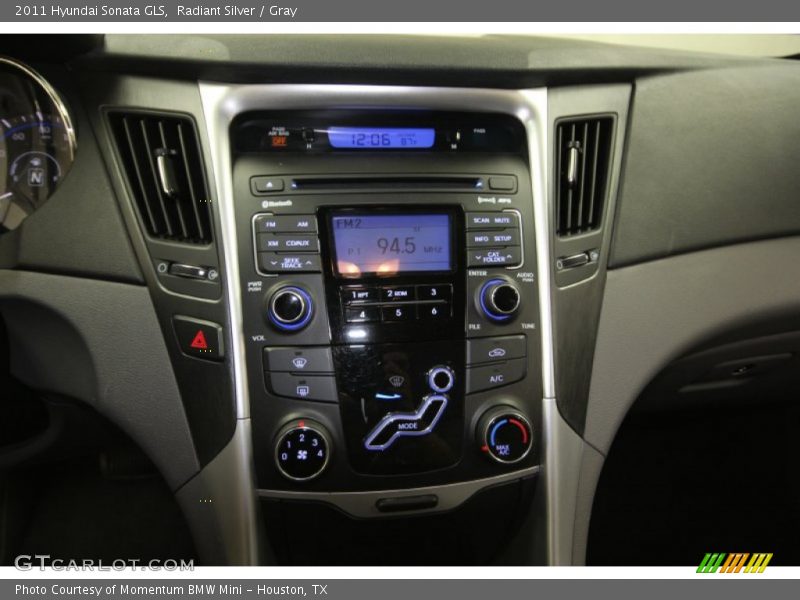 Radiant Silver / Gray 2011 Hyundai Sonata GLS