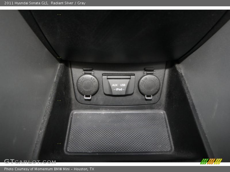Radiant Silver / Gray 2011 Hyundai Sonata GLS