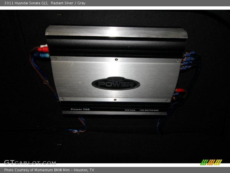 Radiant Silver / Gray 2011 Hyundai Sonata GLS