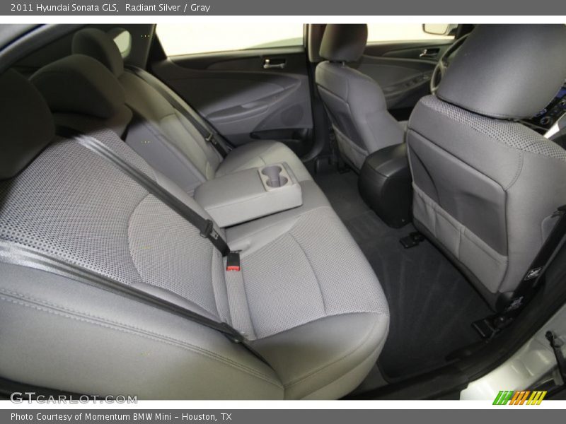 Radiant Silver / Gray 2011 Hyundai Sonata GLS