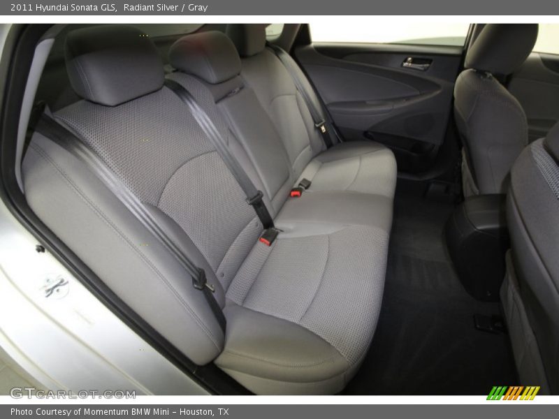 Radiant Silver / Gray 2011 Hyundai Sonata GLS