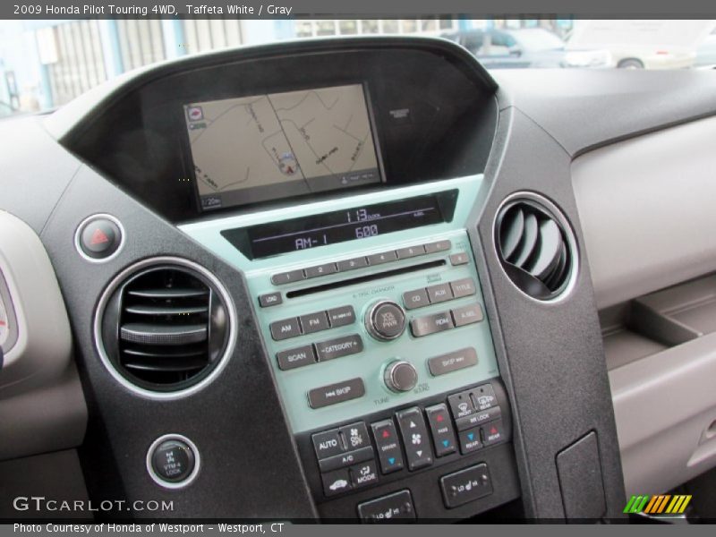 Taffeta White / Gray 2009 Honda Pilot Touring 4WD