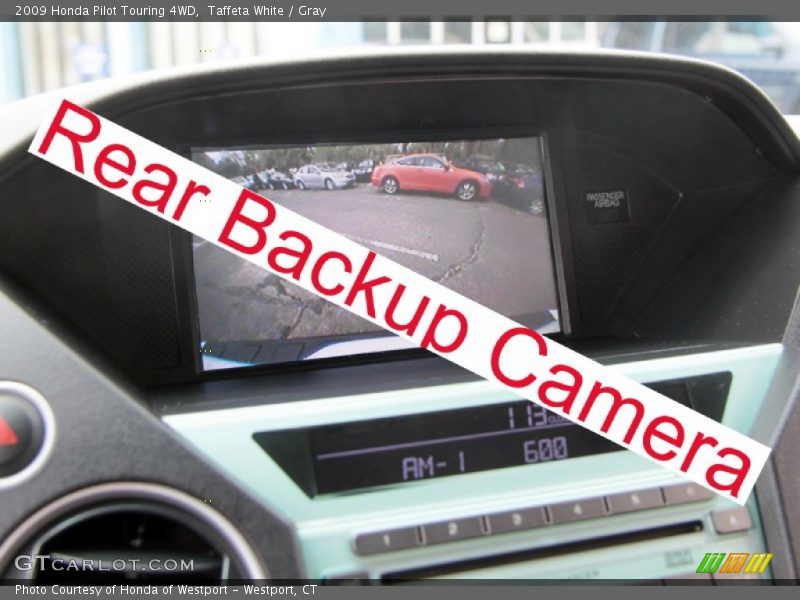 Taffeta White / Gray 2009 Honda Pilot Touring 4WD