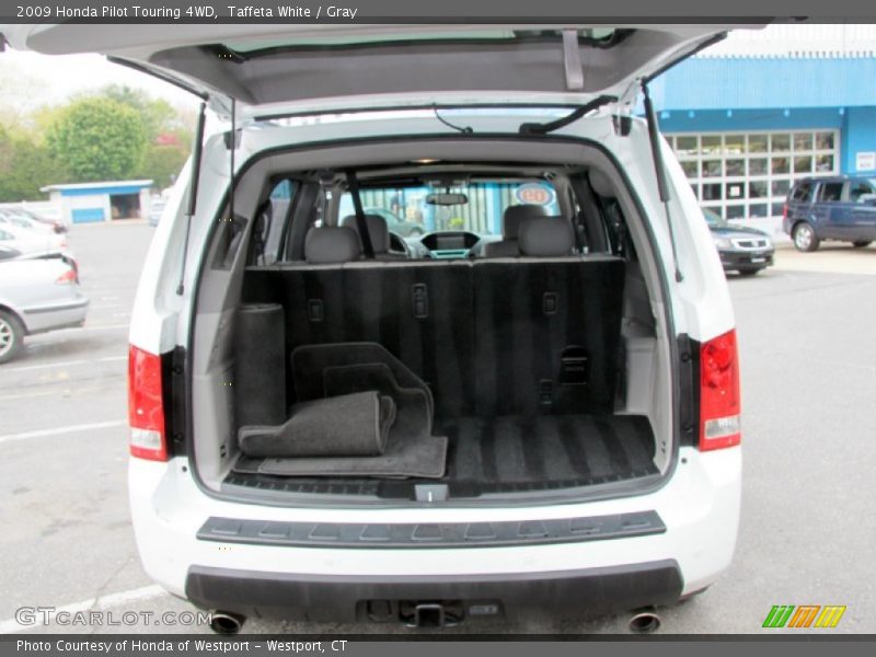 Taffeta White / Gray 2009 Honda Pilot Touring 4WD
