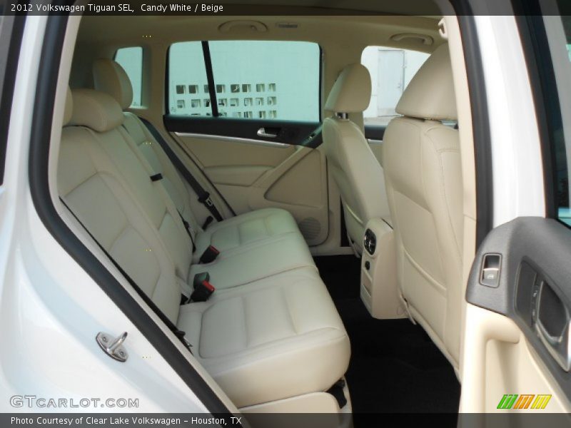 Candy White / Beige 2012 Volkswagen Tiguan SEL