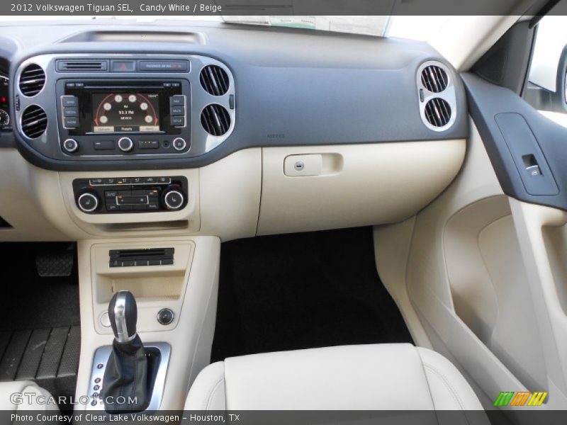 Candy White / Beige 2012 Volkswagen Tiguan SEL