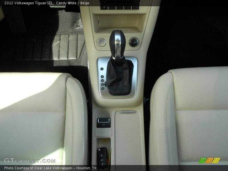 Candy White / Beige 2012 Volkswagen Tiguan SEL