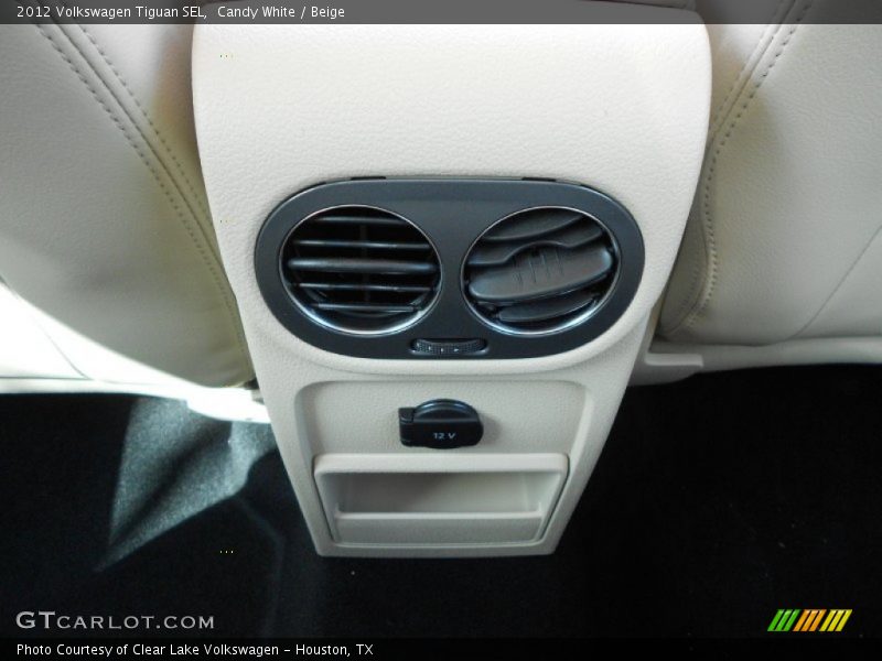 Candy White / Beige 2012 Volkswagen Tiguan SEL