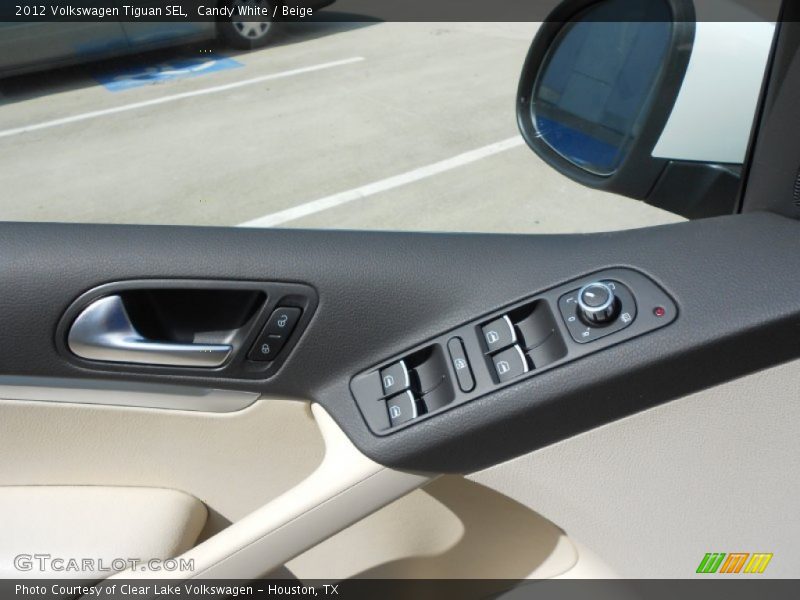 Candy White / Beige 2012 Volkswagen Tiguan SEL