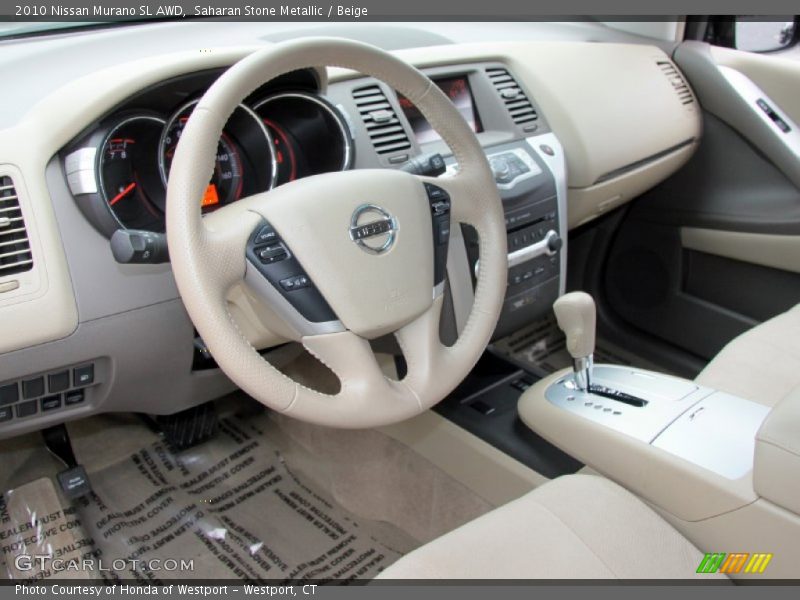 Saharan Stone Metallic / Beige 2010 Nissan Murano SL AWD