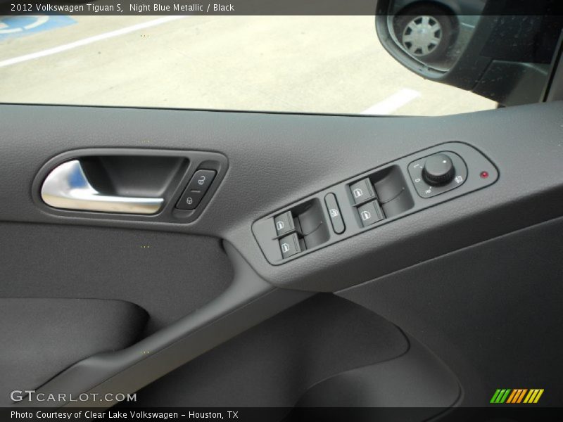 Night Blue Metallic / Black 2012 Volkswagen Tiguan S