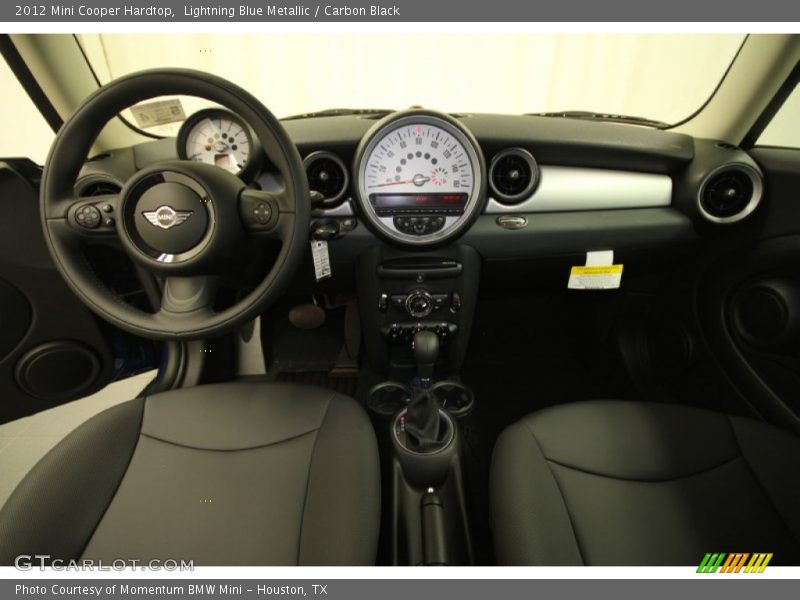 Lightning Blue Metallic / Carbon Black 2012 Mini Cooper Hardtop