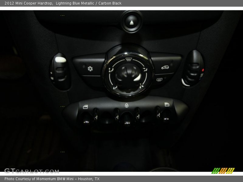 Lightning Blue Metallic / Carbon Black 2012 Mini Cooper Hardtop