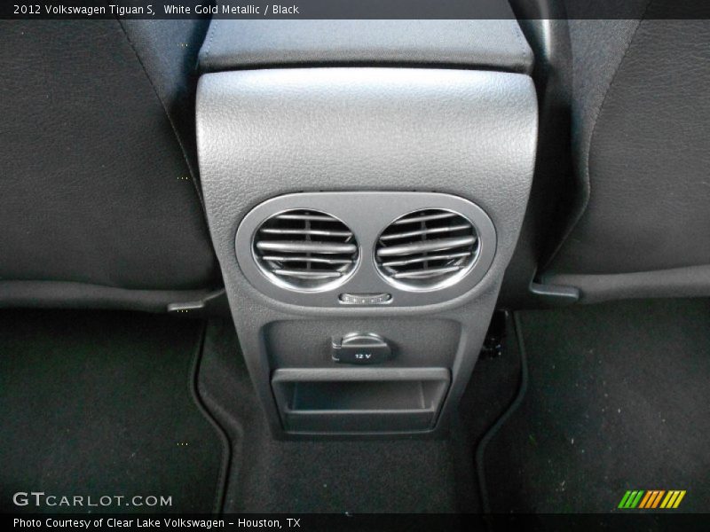 White Gold Metallic / Black 2012 Volkswagen Tiguan S