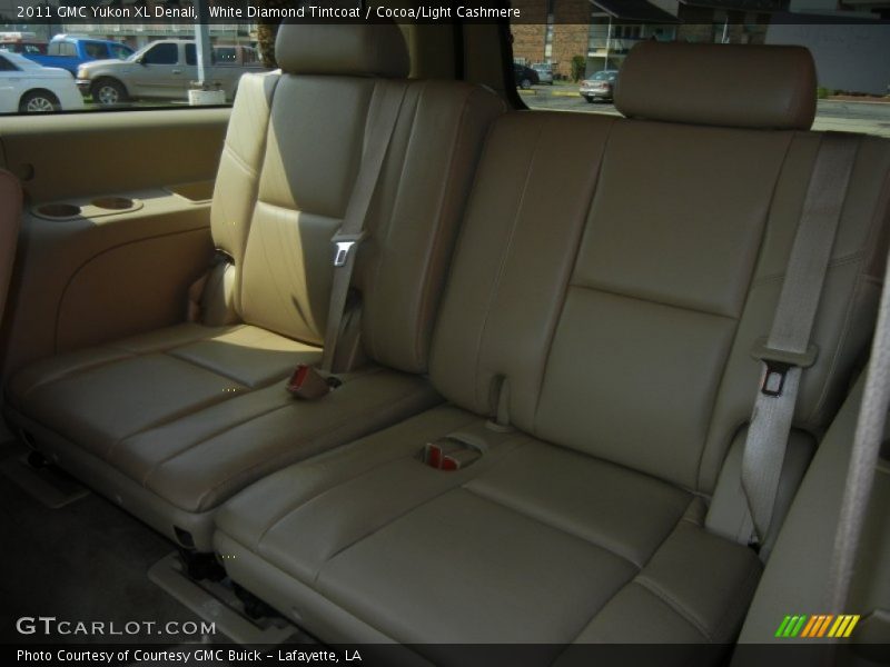 White Diamond Tintcoat / Cocoa/Light Cashmere 2011 GMC Yukon XL Denali
