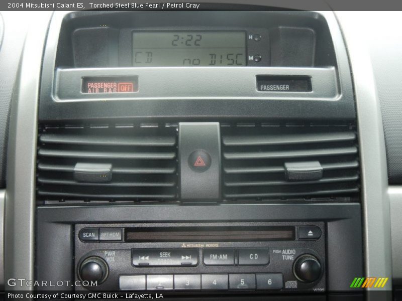 Torched Steel Blue Pearl / Petrol Gray 2004 Mitsubishi Galant ES
