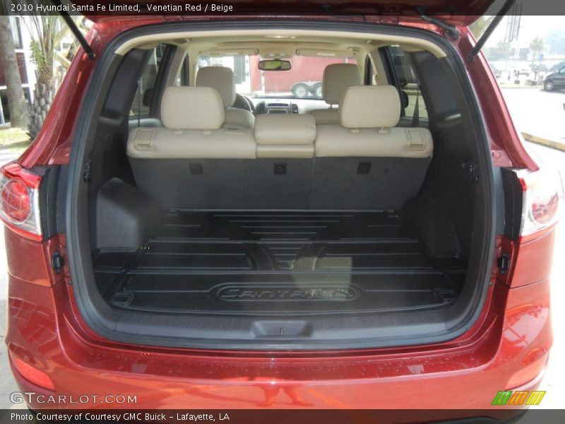 Venetian Red / Beige 2010 Hyundai Santa Fe Limited