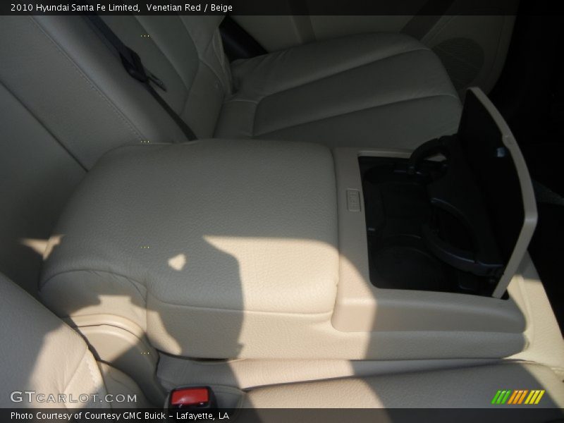 Venetian Red / Beige 2010 Hyundai Santa Fe Limited