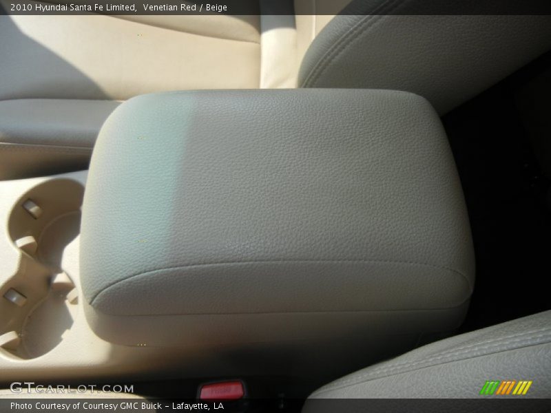 Venetian Red / Beige 2010 Hyundai Santa Fe Limited