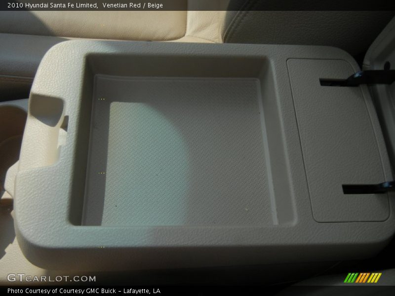 Venetian Red / Beige 2010 Hyundai Santa Fe Limited