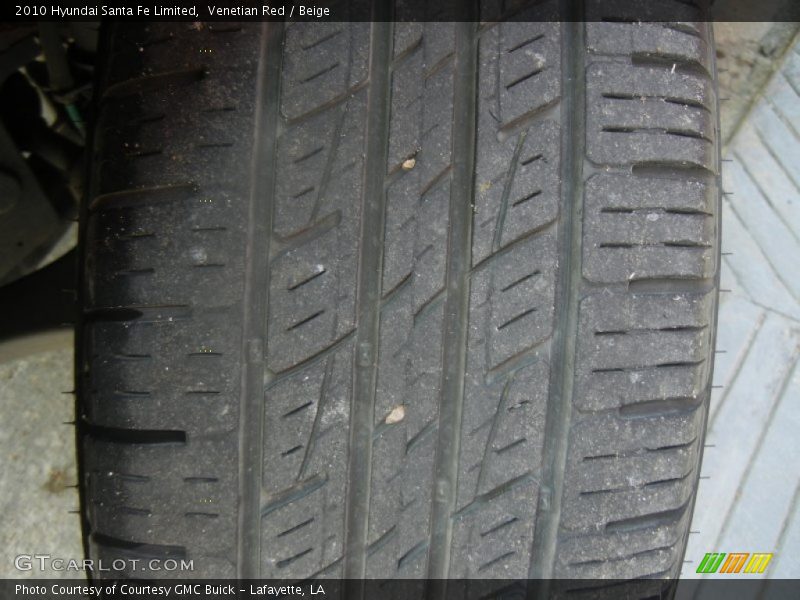 Venetian Red / Beige 2010 Hyundai Santa Fe Limited