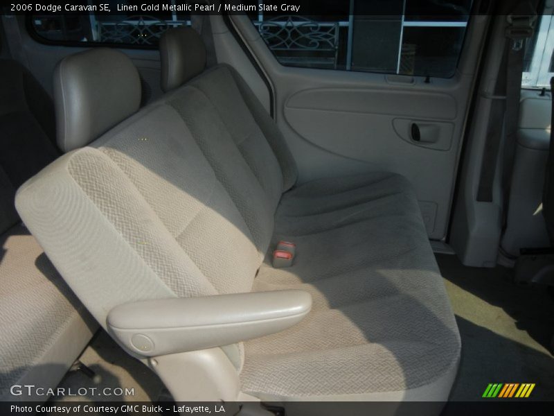 Linen Gold Metallic Pearl / Medium Slate Gray 2006 Dodge Caravan SE