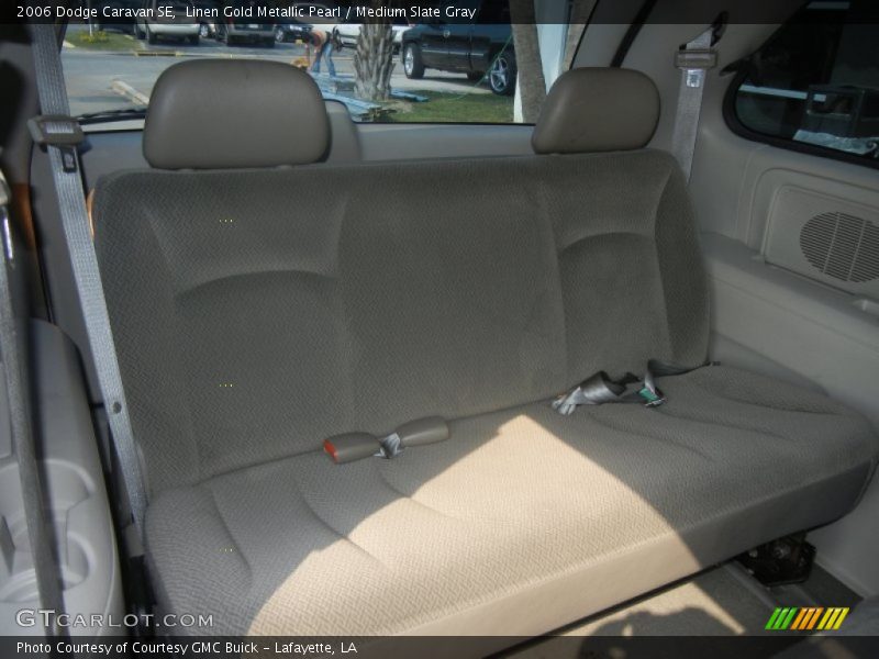 Linen Gold Metallic Pearl / Medium Slate Gray 2006 Dodge Caravan SE