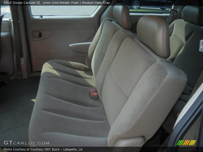 Linen Gold Metallic Pearl / Medium Slate Gray 2006 Dodge Caravan SE
