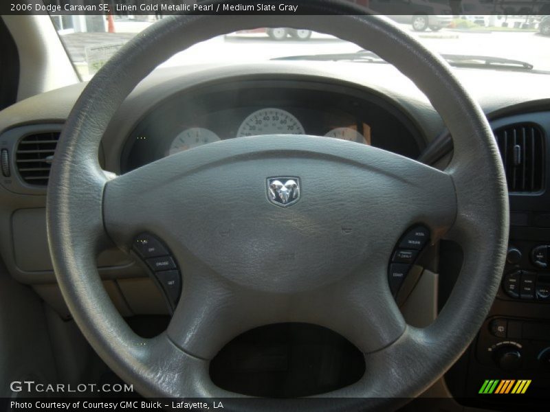Linen Gold Metallic Pearl / Medium Slate Gray 2006 Dodge Caravan SE