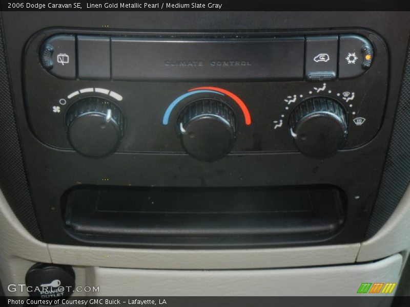 Linen Gold Metallic Pearl / Medium Slate Gray 2006 Dodge Caravan SE
