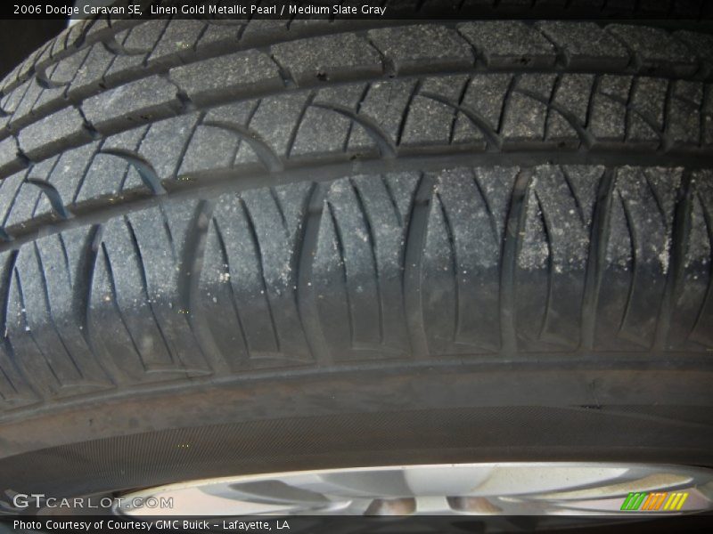Linen Gold Metallic Pearl / Medium Slate Gray 2006 Dodge Caravan SE
