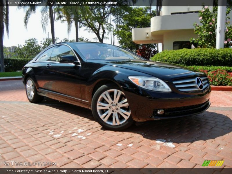 Black / Cashmere/Savannah 2010 Mercedes-Benz CL 550 4Matic