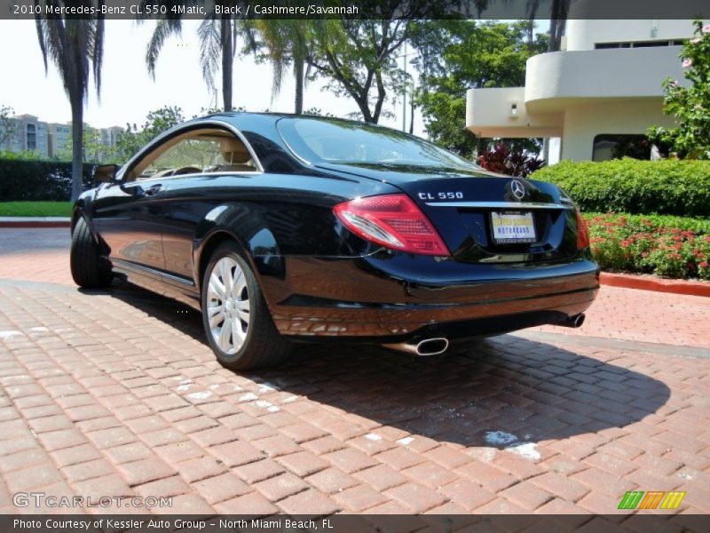 Black / Cashmere/Savannah 2010 Mercedes-Benz CL 550 4Matic