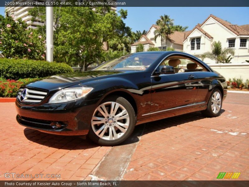 Black / Cashmere/Savannah 2010 Mercedes-Benz CL 550 4Matic