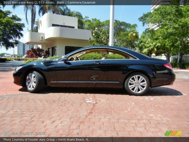 Black / Cashmere/Savannah 2010 Mercedes-Benz CL 550 4Matic