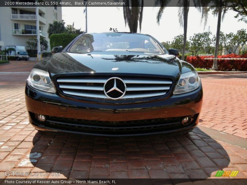 Black / Cashmere/Savannah 2010 Mercedes-Benz CL 550 4Matic