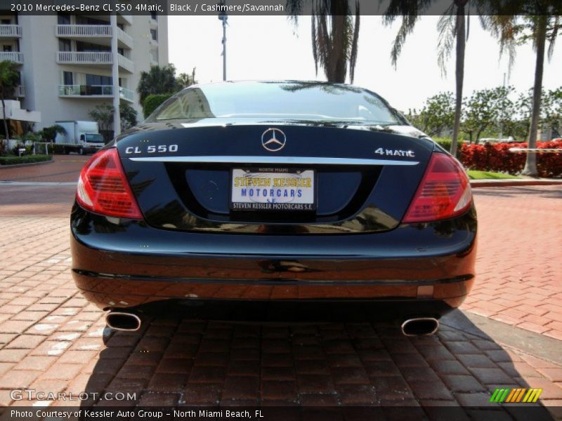 Black / Cashmere/Savannah 2010 Mercedes-Benz CL 550 4Matic