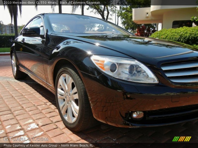 Black / Cashmere/Savannah 2010 Mercedes-Benz CL 550 4Matic