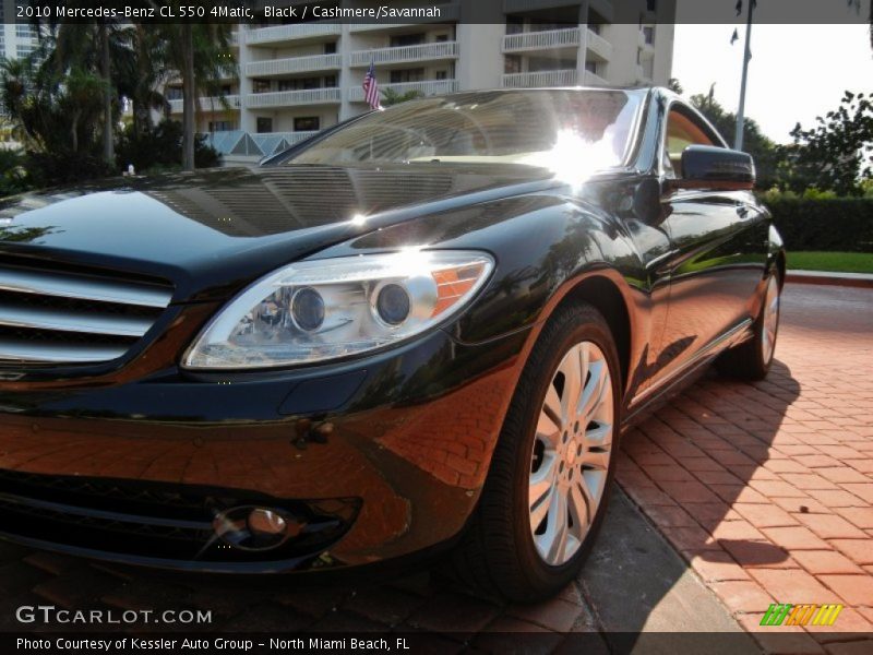 Black / Cashmere/Savannah 2010 Mercedes-Benz CL 550 4Matic